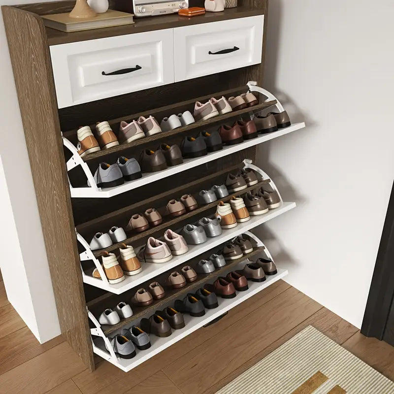 Contenitore per scarpe salvaspazio – Elegante organizer per l'ingresso ✨