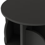 Yowos Rotating Bookshelf 360 Degree Storage Rack