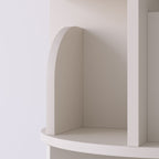 Yowos Rotating Bookshelf 360 Degree Storage Rack
