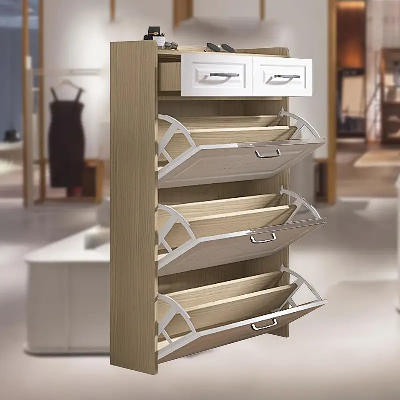 Contenitore per scarpe salvaspazio – Elegante organizer per l'ingresso ✨