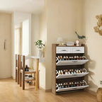 Contenitore per scarpe salvaspazio – Elegante organizer per l'ingresso ✨