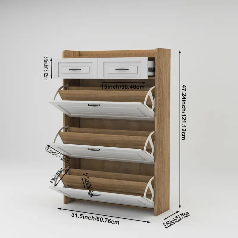 Contenitore per scarpe salvaspazio – Elegante organizer per l'ingresso ✨