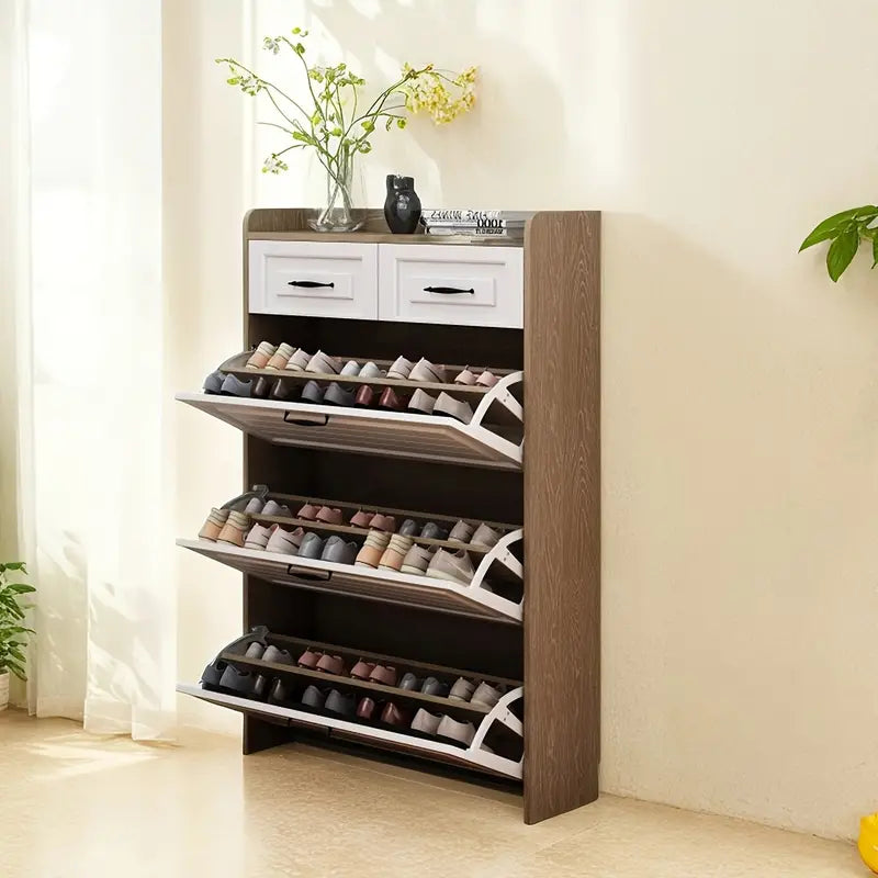 Contenitore per scarpe salvaspazio – Elegante organizer per l'ingresso ✨